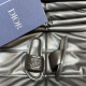 replica AQUA SANDAL BLACK QUILTED SMOOTH CALFSKIN - CDS15 UK