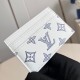replica DOUBLE CARD HOLDER WHITE MONOGRAM SHADOW CALFSKIN M83699 UK