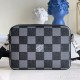 Replica Trio Messenger Graphite Cowhide Leather Uk - 15807 - Buddha Luxury