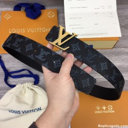 INITIALES 40MM REVERSIBLE MONOGRAM CANVAS BELT - B147 UK