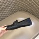 replica MENS DRIVER WITH INTERLOCKING G IN BLACK - GC322 UK