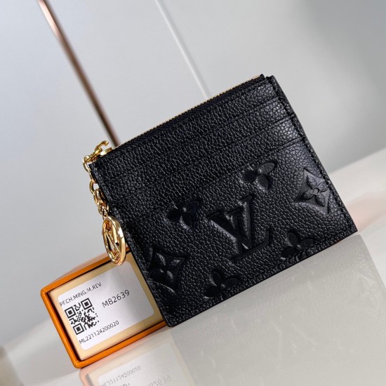 Replica FLORA CARD HOLDER BLACK MONOGRAM EMPREINTE M82639 UK replica FLORA CARD HOLDER BLACK MONOGRAM EMPREINTE M82639 UK