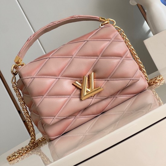 Replica L 13934 LFR#9320 Buddha Luxury Replica Go-14 Mm Malletage Handbag Rosabella Pink M24465 Uk - 13934 - Buddha Luxury