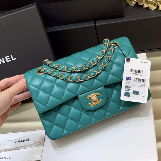 Replica Chanel Medium Classic Flap Bag In Green Uk - 13061 - Buddha Luxury