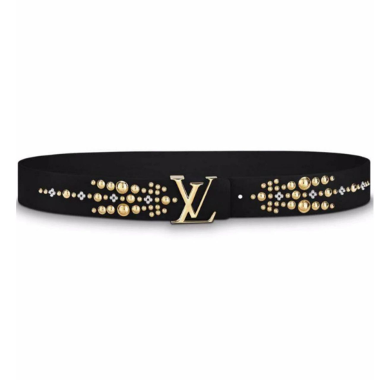 replica CALF LEATHER LV ICONIC 35MM BELT - B122 UK