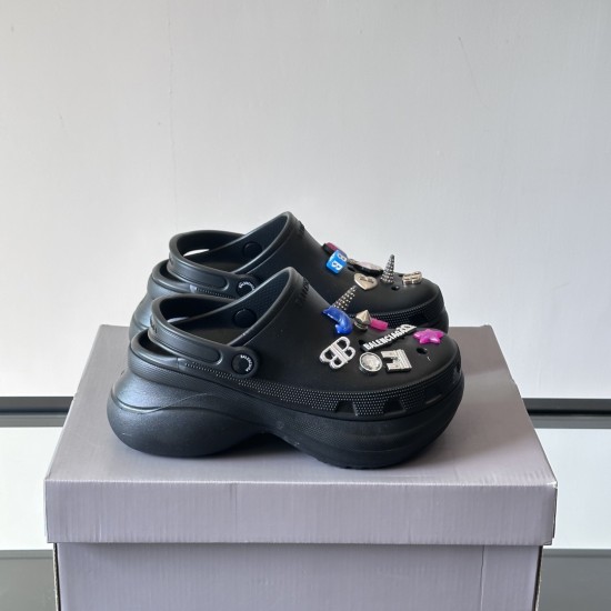 replica CROCS MULE JIBBITZ IN BLACK - BBS27 UK