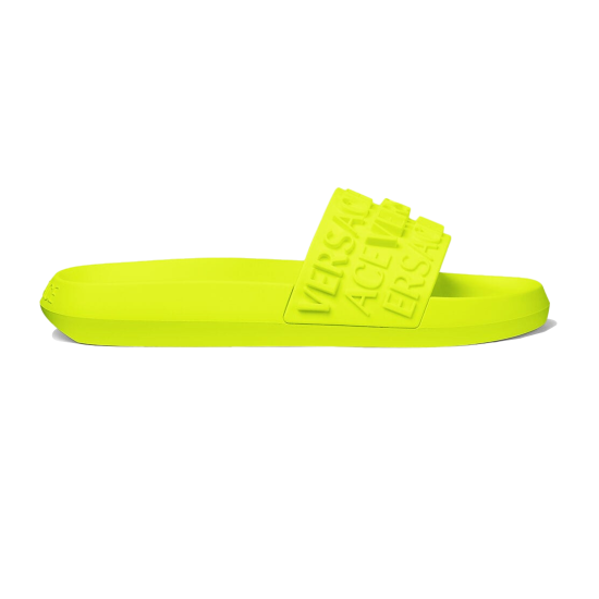 replica ALLOVER SLIDERS IN LIME GREEN - VSS9 UK