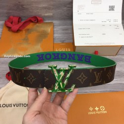 Pyramide Cities Exclusive 40Mm Reversible Belt - B227 Uk