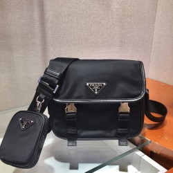BLACK RE-NYLON SHOULDER BAG IN BLACK UK BLACK RE-NYLON SHOULDER BAG IN BLACK UK