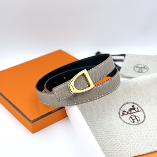 replica CAVALIERE BELT BUCKLE & REVERSIBLE LEATHER STRAP 24MM - B384 UK