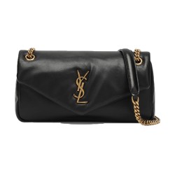 CALYPSO LEATHER BAG IN BLACK UK