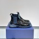 replica COMBAT CHELSEA BOOTS IN BLACK - CD323 UK