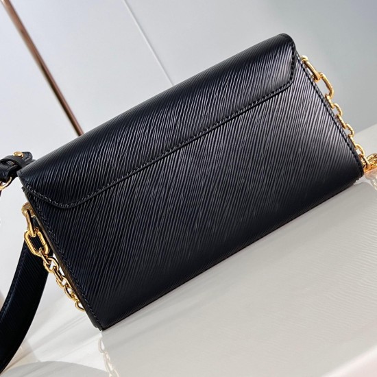 Replica Twist West Handbag Black Epi Grained Cowhide Leather M24549 Uk Replica Twist West Handbag Black Epi Grained Cowhide Leather M24549 Uk