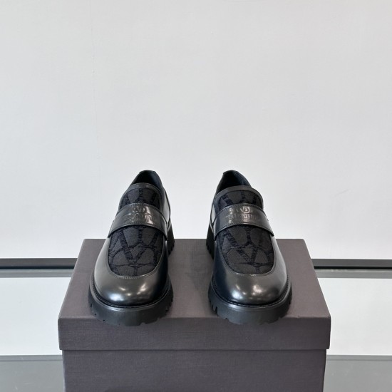 Replica GARAVANI TOILE ICONOGRAPHE LOAFERS BLACK LEATHER - VL209 UK replica GARAVANI TOILE ICONOGRAPHE LOAFERS BLACK LEATHER - VL209 UK