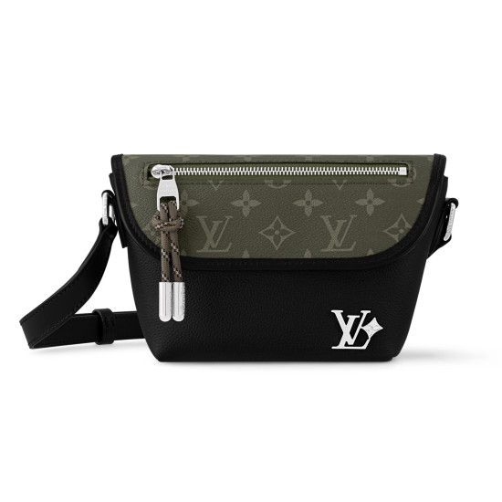 Replica L 12700 LFR#14510 Buddha Luxury Replica Pulse Wearable Wallet Khaki/Black Cowhide Leather And Monogram Canvas M12618 Uk - 12700 - Buddha Luxury
