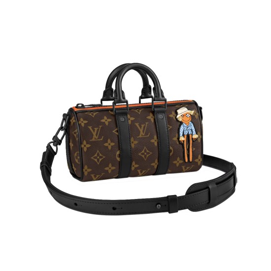 replica KEEPALL XS BAG BROWN MONOGRAM CANVAS M80201 UK