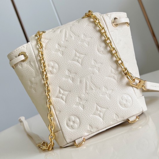 Replica L 13479 LFR#18253 Buddha Luxury Replica Nano Noe Backpack White Monogram Empreinte Leather M25819 Uk - 13479 - Buddha Luxury