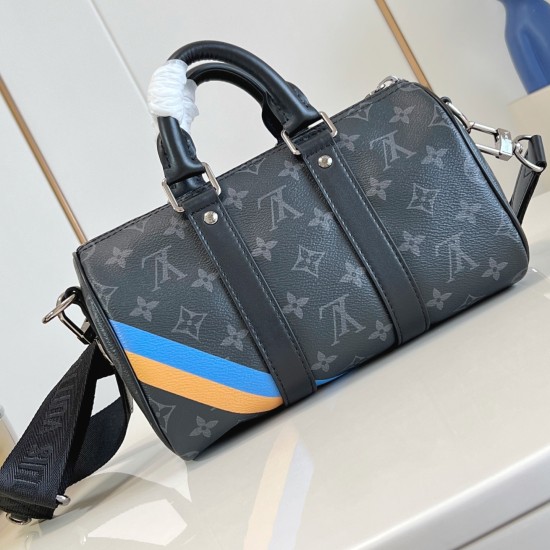 replica KEEPALL BANDOULIERE 25 BAG MONOGRAM ECLIPSE CANVAS P01942 UK