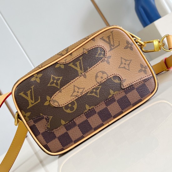 replica TROCADERO WEARABLE WALLET BROWN MONOGRAM LANDSCAPE CANVAS M26020 UK