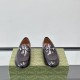 Replica Gucci 11109 GFR#18167 Buddha Luxury Replica Jordaan Loafers Dark Brown Leather - Gc511 Uk - 11109 - Buddha Luxury