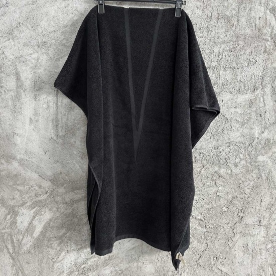 Replica Pentagram Beach Towel In Black Cotton Uk