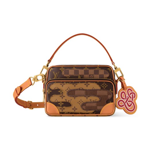 replica NIL BAG BROWN MONOGRAM CANVAS M26068 UK