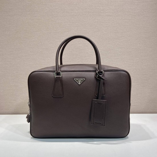 replica LEATHER WORK BAG IN SIENNA UK
