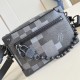 replica MINI SOFT TRUNK BAG BLACK DAMOFLAGE BLACK CANVAS M14922 UK