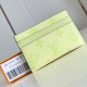 replica DOUBLE CARD HOLDER LEMON YELLOW MONOGRAM CANVAS M14360 UK