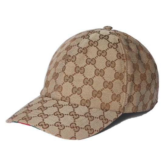 replica GG CANVAS BASEBALL HAT IN BEIGE UK
