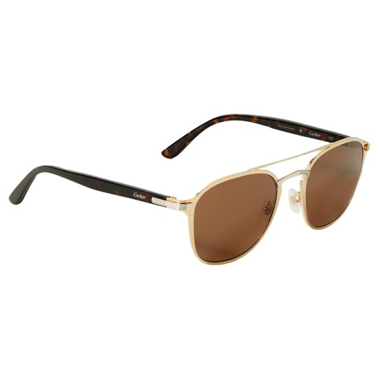 replica AVIATOR-STYLE GOLD-TONE, SILVER-TONE AND TORTOISESHELL ACETATE SUNGLASSES CT0012S - SG135 UK