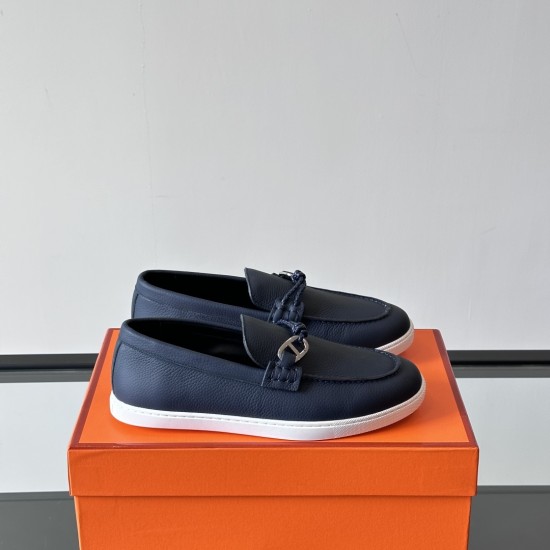 Replica IGNACIO LOAFERS IN BLUE - H251 UK replica IGNACIO LOAFERS IN BLUE - H251 UK