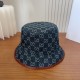replica WASHED JACQUARD DENIM HAT UK