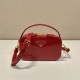 Replica Prada 14135 PFR#17523 Buddha Luxury Replica Odette Crossbody Bag In Red Uk - 14135 - Buddha Luxury