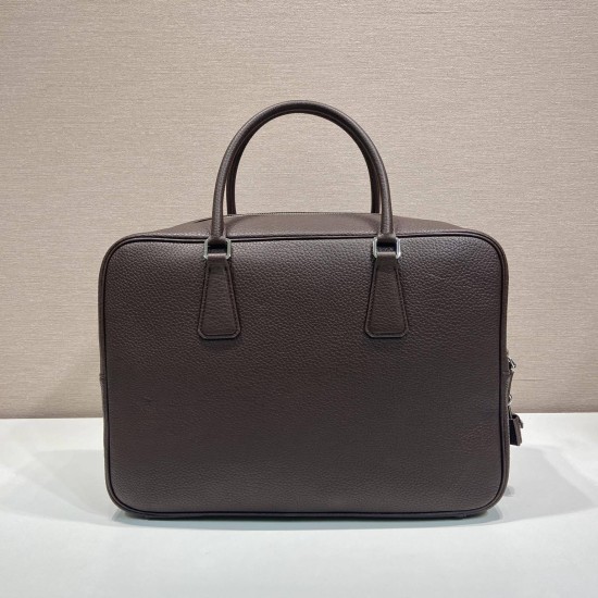 replica LEATHER WORK BAG IN SIENNA UK