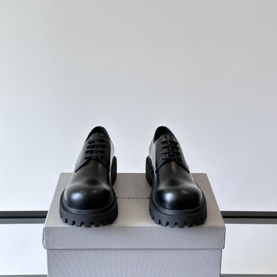 replica MENS SERGENT DERBY SHOES IN BLACK - BB272 UK