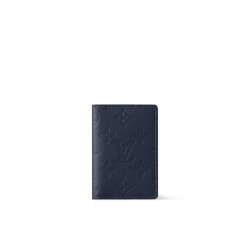 Pocket Organizer Navy Blue Monogram Shadow M14786 Uk