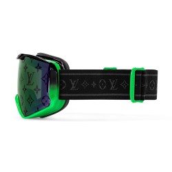 SNOW MASK IN GREEN AND BLACK - SG226 UK