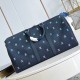 replica KEEPALL BANDOULIERE 50 BAG BLACK BLASON DENIM M13966 UK