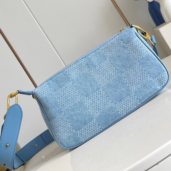 Replica POCHETTE ACCESSORIES XL BAG BLUE DENIM N00204 UK replica POCHETTE ACCESSORIES XL BAG BLUE DENIM N00204 UK