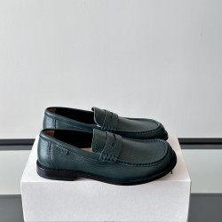 CAMPO DEERSKIN LOAFERS IN EVERGREEN UK CAMPO DEERSKIN LOAFERS IN EVERGREEN UK