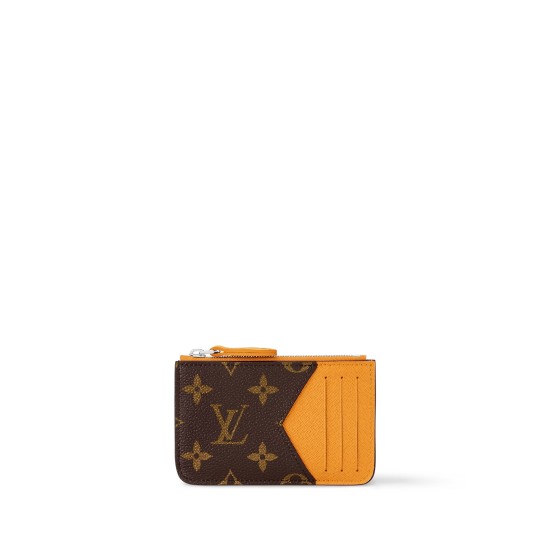 Replica ROMY CARD HOLDER SAFRAN YELLOW COATED CANVAS M12384 UK replica ROMY CARD HOLDER SAFRAN YELLOW COATED CANVAS M12384 UK