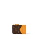 Replica ROMY CARD HOLDER SAFRAN YELLOW COATED CANVAS M12384 UK replica ROMY CARD HOLDER SAFRAN YELLOW COATED CANVAS M12384 UK