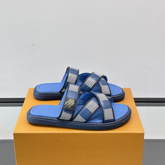 replica VENICE MULES IN BLUE - LVS103 UK