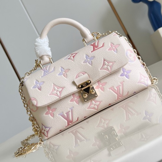 Replica Nano Madeleine Bag White Monogram Empreinte Leather M25596 Uk - 13500 - Buddha Luxury