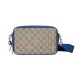 replica GG MULTICOLOR SMALL BAG BEIGE AND DARK BROWN GG MONOGRAM COATED FABRIC UK