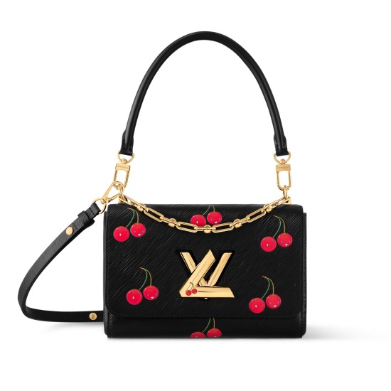 Replica X Tm Twist Mm Handbag Black Epi Grained Cowhide Leather M14094 Uk
