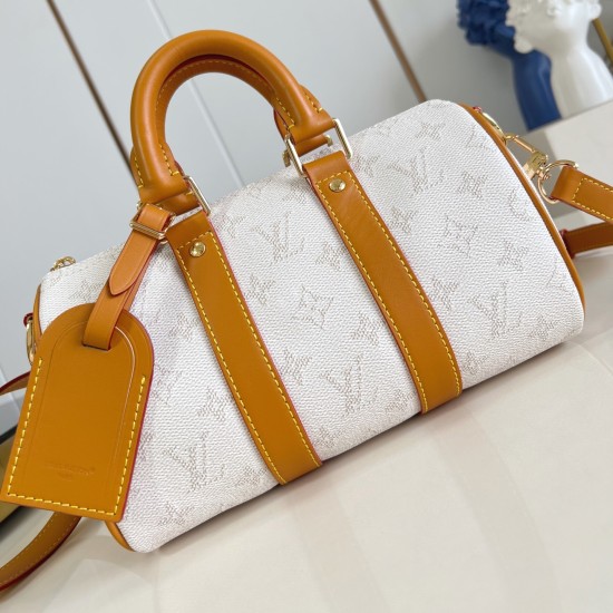 Replica L 15323 LFR#17020 Buddha Luxury Replica Keepall Bandouliere 25 Brown Monogram Heritage Canvas M15076 Uk - 15323 - Buddha Luxury