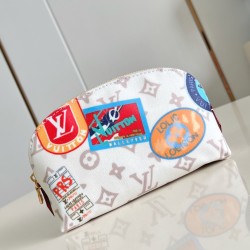 COSMETIC POUCH PM MONOGRAM DUNE CANVAS M14909 UK