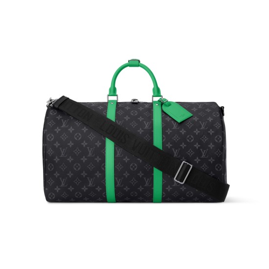 Replica KEEPALL BANDOULIERE 50 BAG BLACK MONOGRAM ECLIPSE M26434 UK replica KEEPALL BANDOULIERE 50 BAG BLACK MONOGRAM ECLIPSE M26434 UK